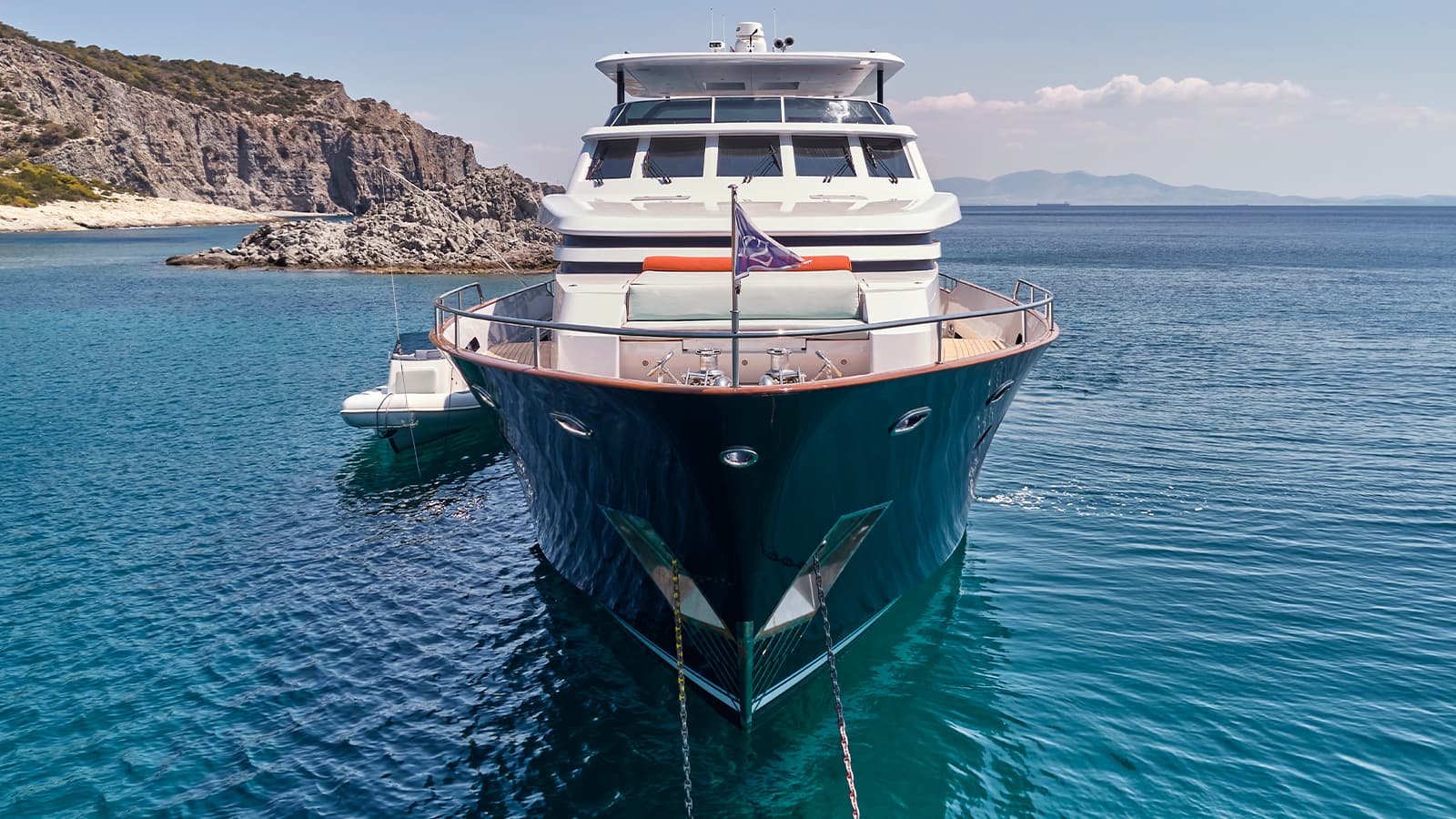 MIA ZOI - ext bow | Drivas Yachts