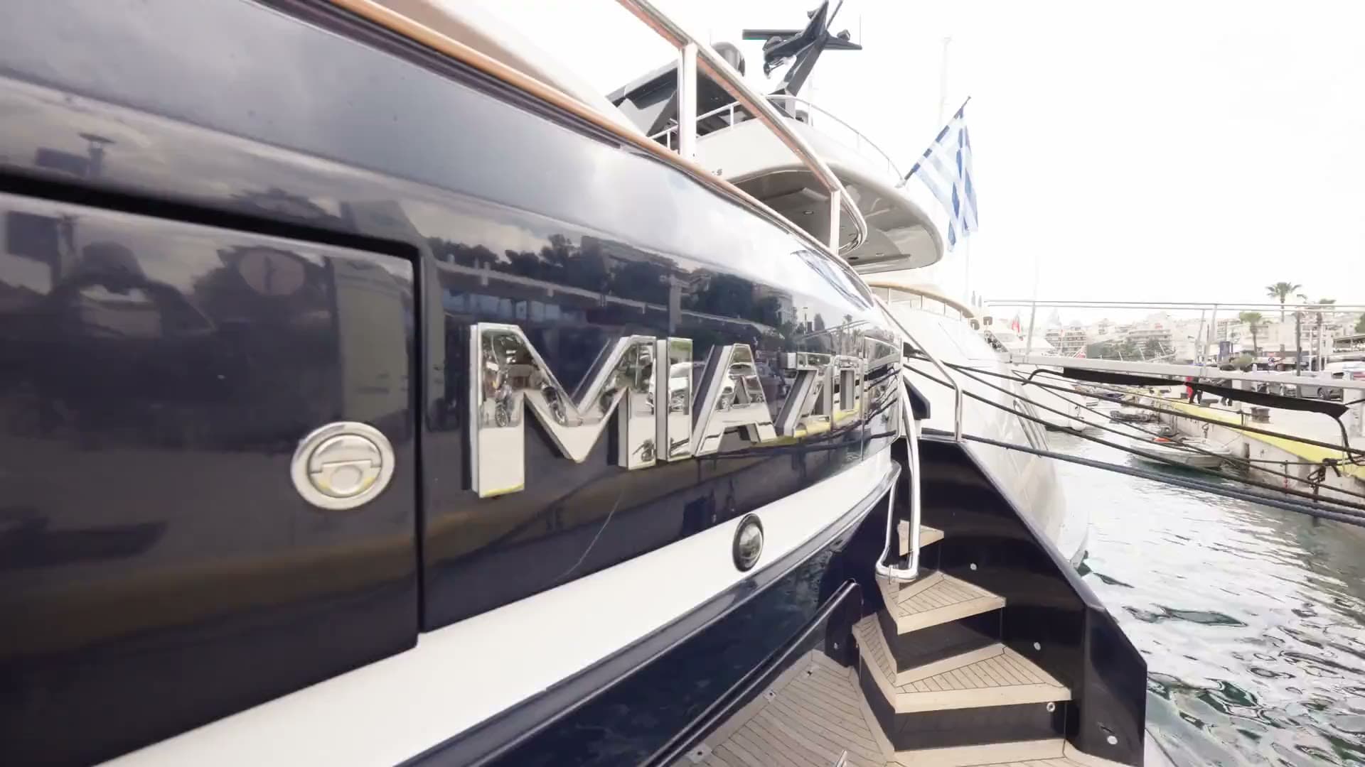 MIA ZOI yacht video