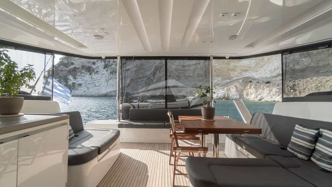 NAVYA - saloon | Drivas Yachts