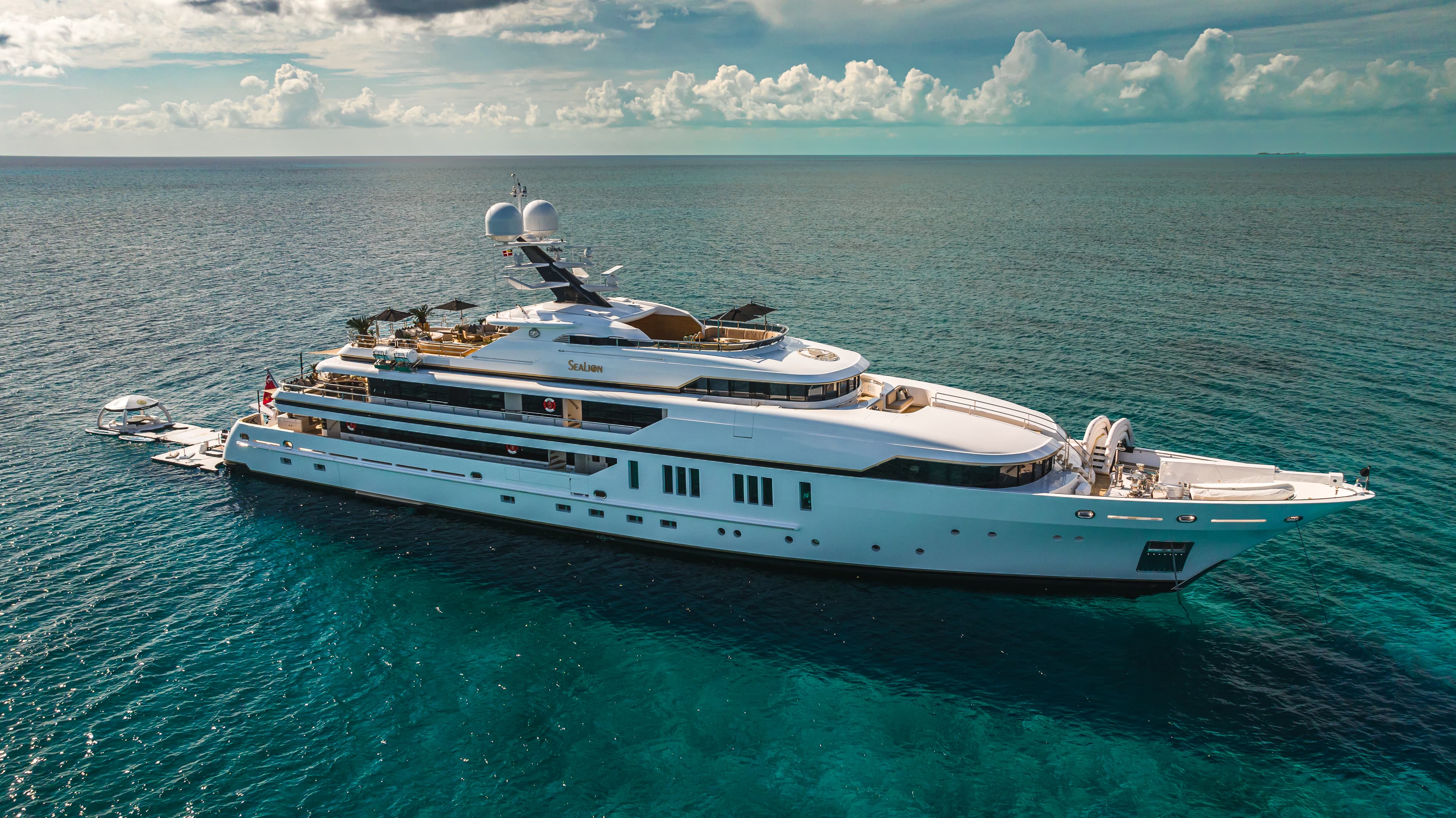 SEA LION - aerial | Drivas Yachts