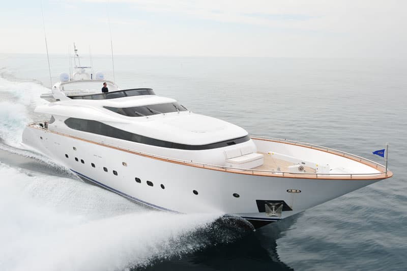 BIANCA - ext running | Drivas Yachts