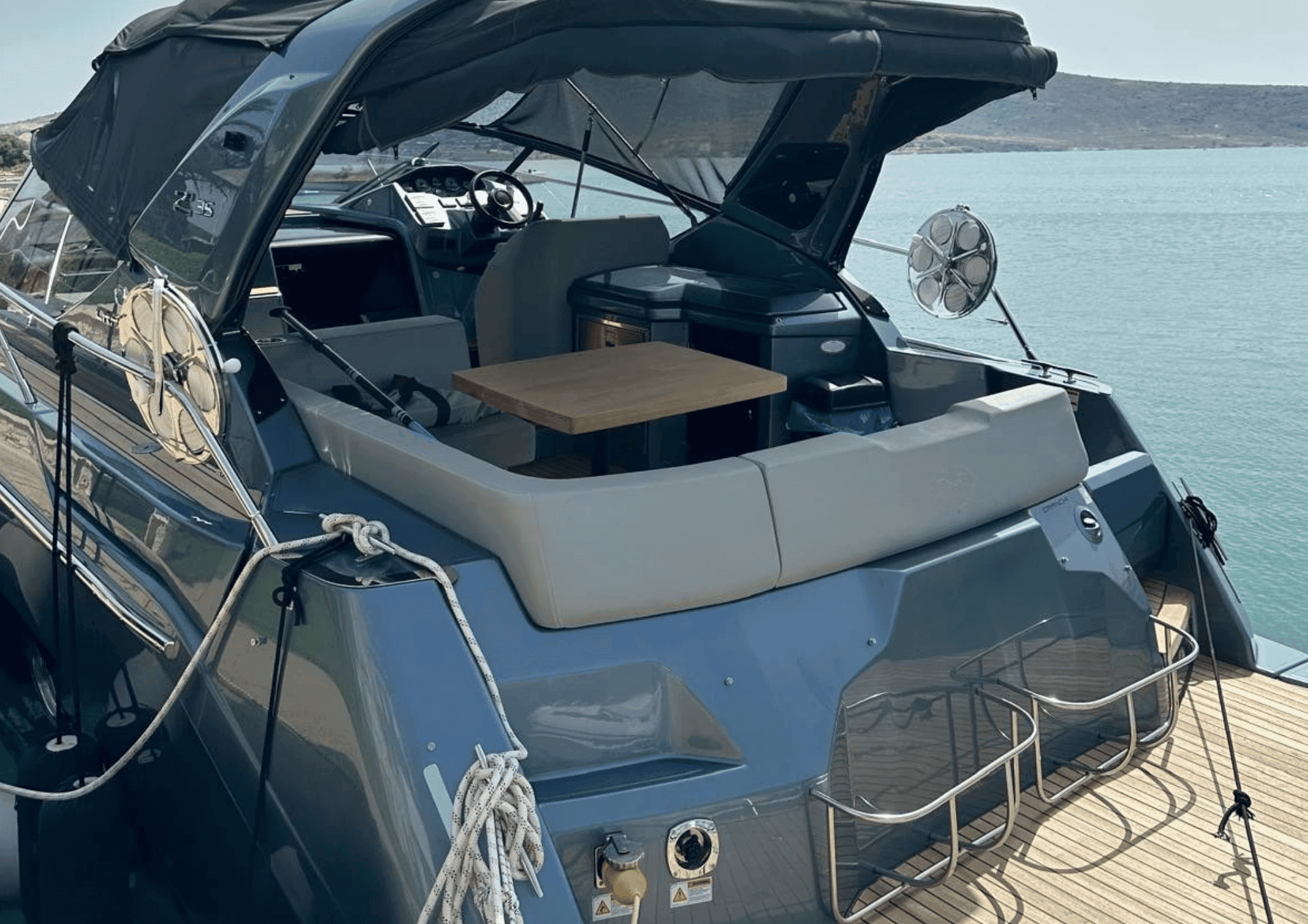 BERNUSH - cockpit | Drivas Yachts
