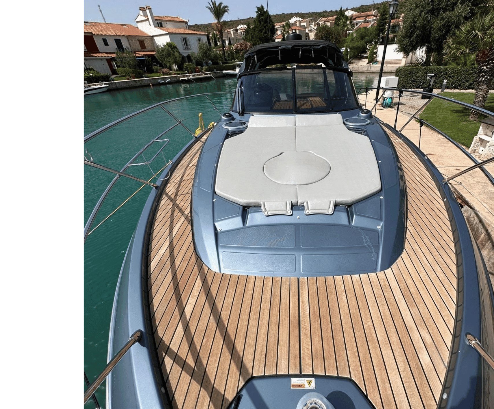 BERNUSH - deck main | Drivas Yachts