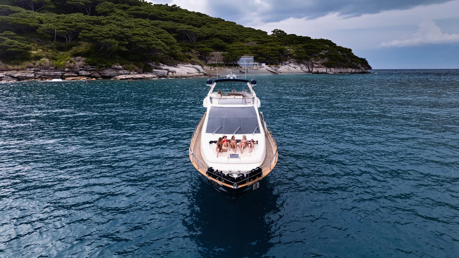 LADY B - aerial | Drivas Yachts