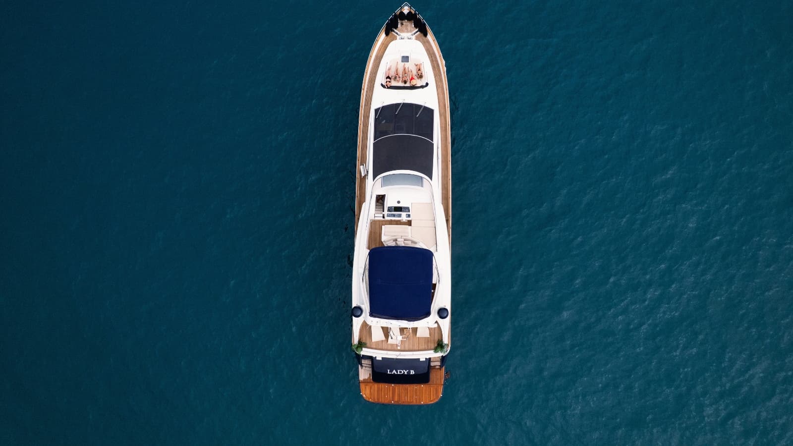 LADY B - aerial | Drivas Yachts
