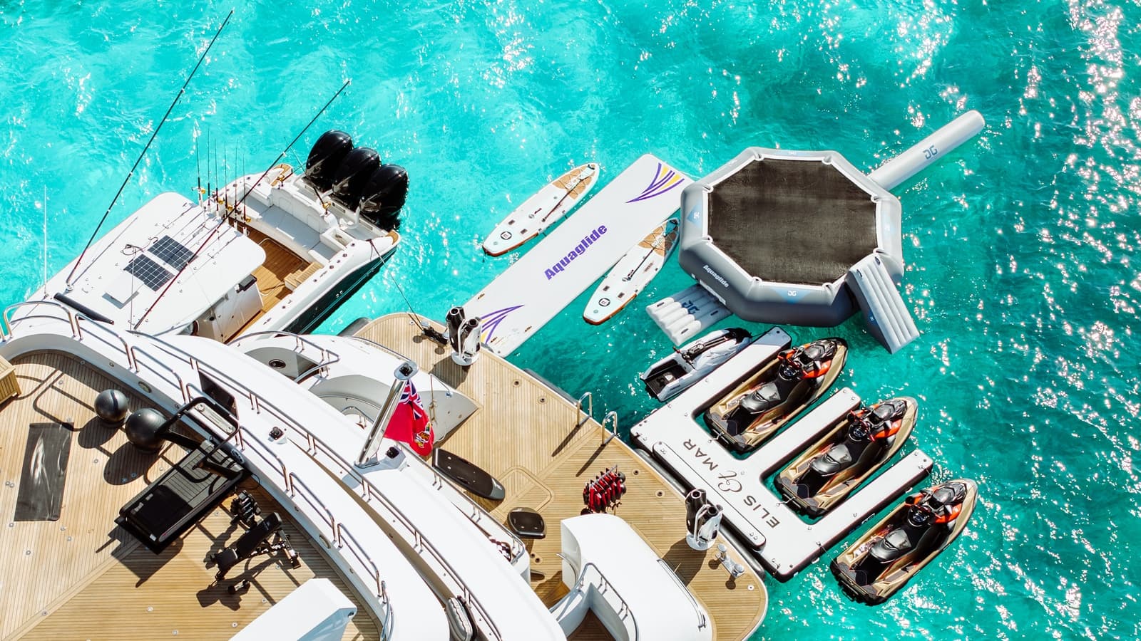 ELIS ET MAR - aerial | Drivas Yachts