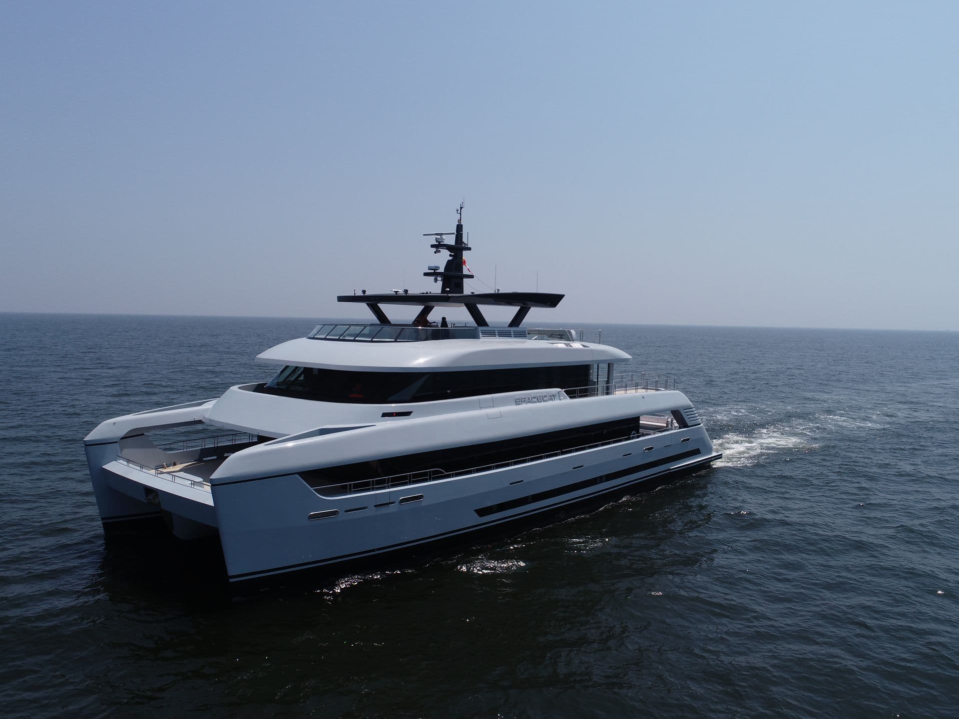 SPACECAT - ext stbd | Drivas Yachts
