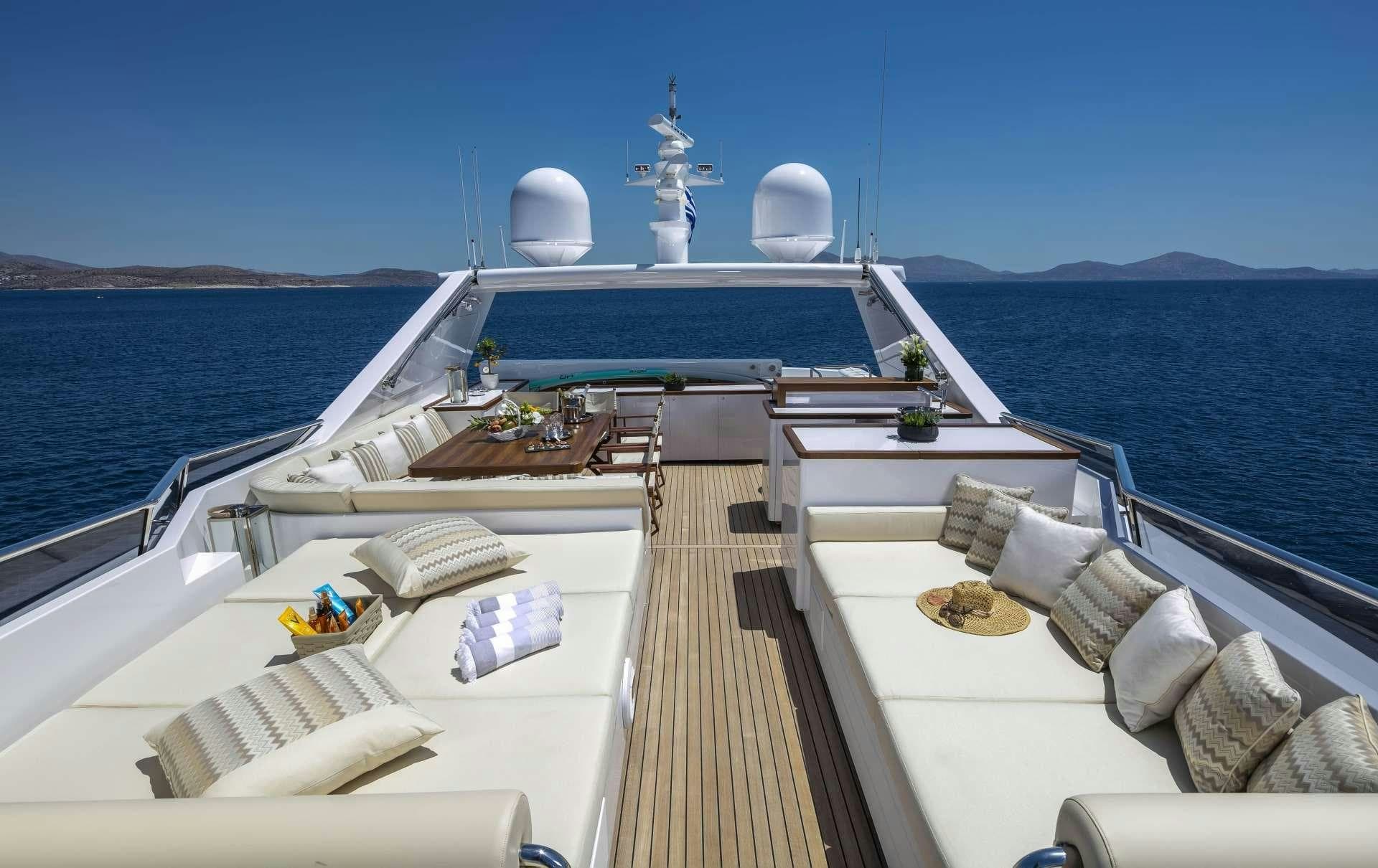 ALEXIA - deck fly | Drivas Yachts