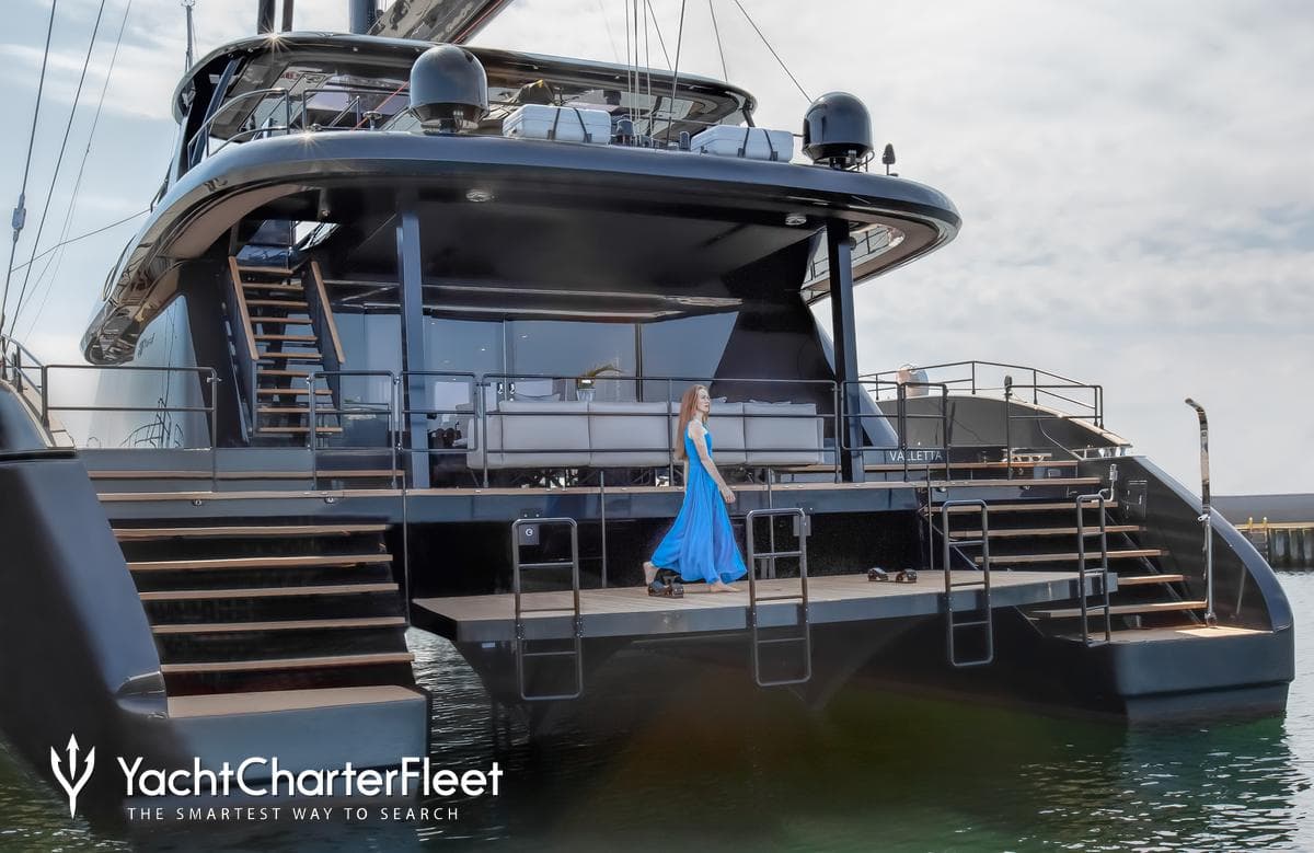 Sailing yacht GRAYONE 24m by Sunreef Yachts — exterior
