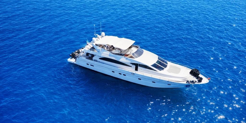Kiss - aerial | Drivas Yachts