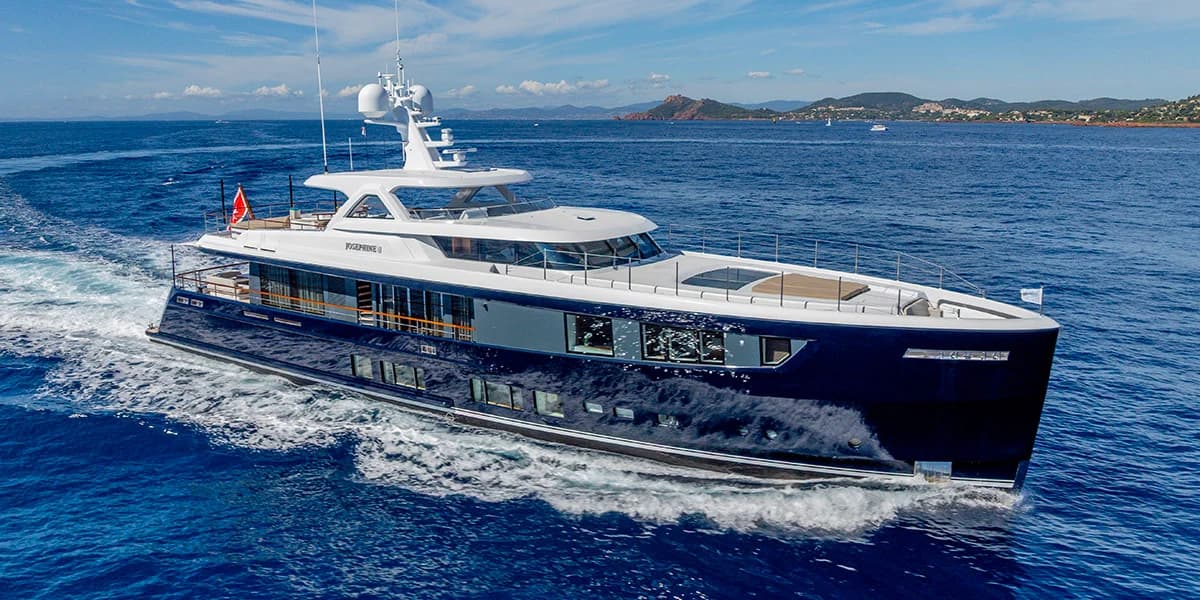 JOSEPHINE I - ext running | Drivas Yachts