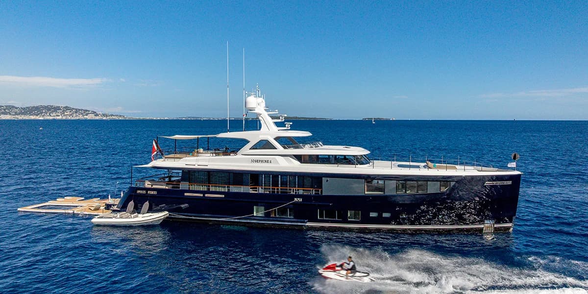 JOSEPHINE I - ext stbd | Drivas Yachts