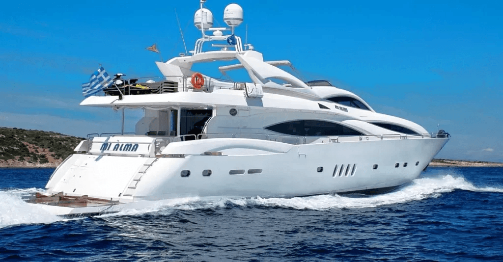 MI ALMA - ext running | Drivas Yachts