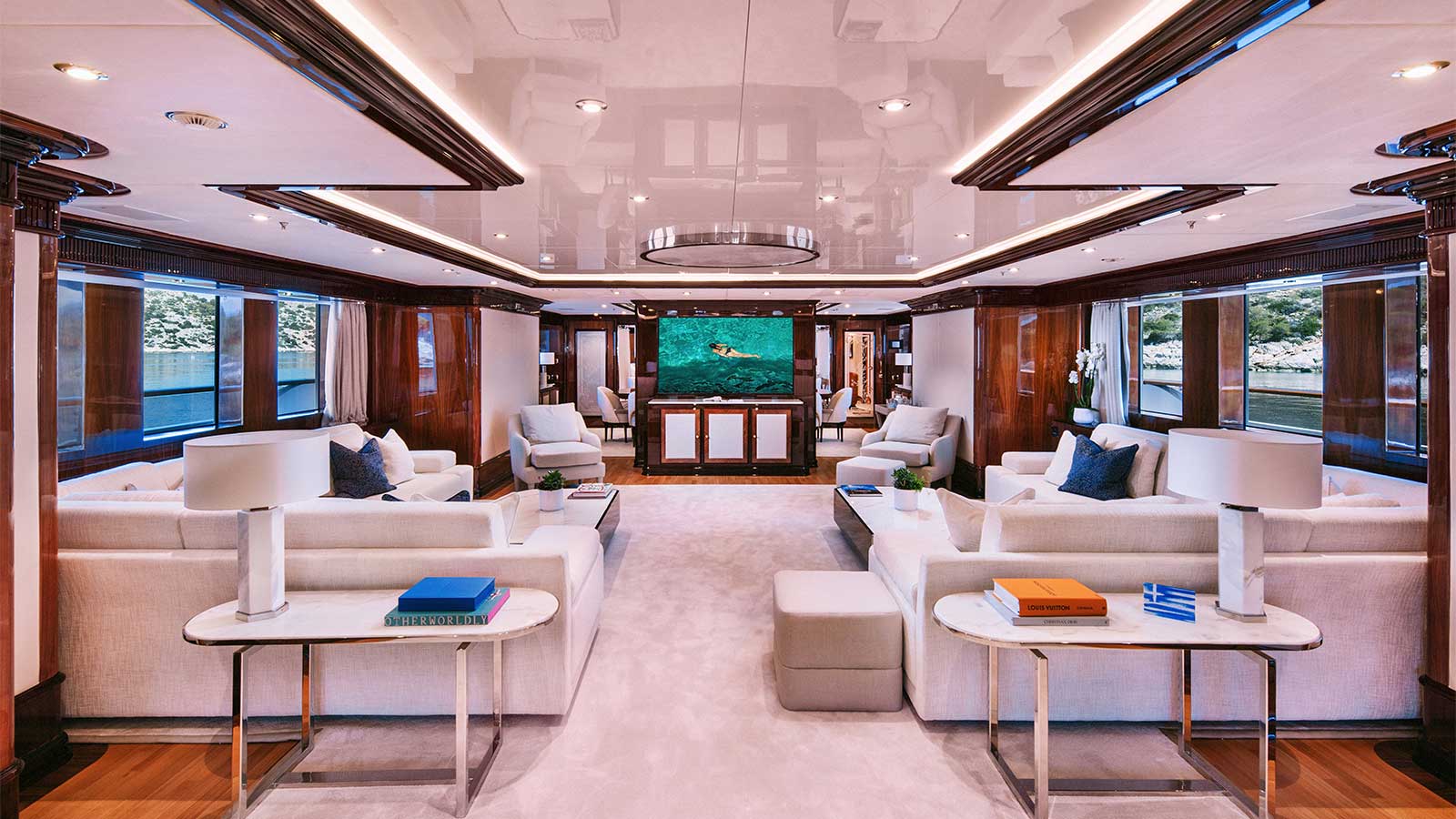 DILARA - saloon | Drivas Yachts