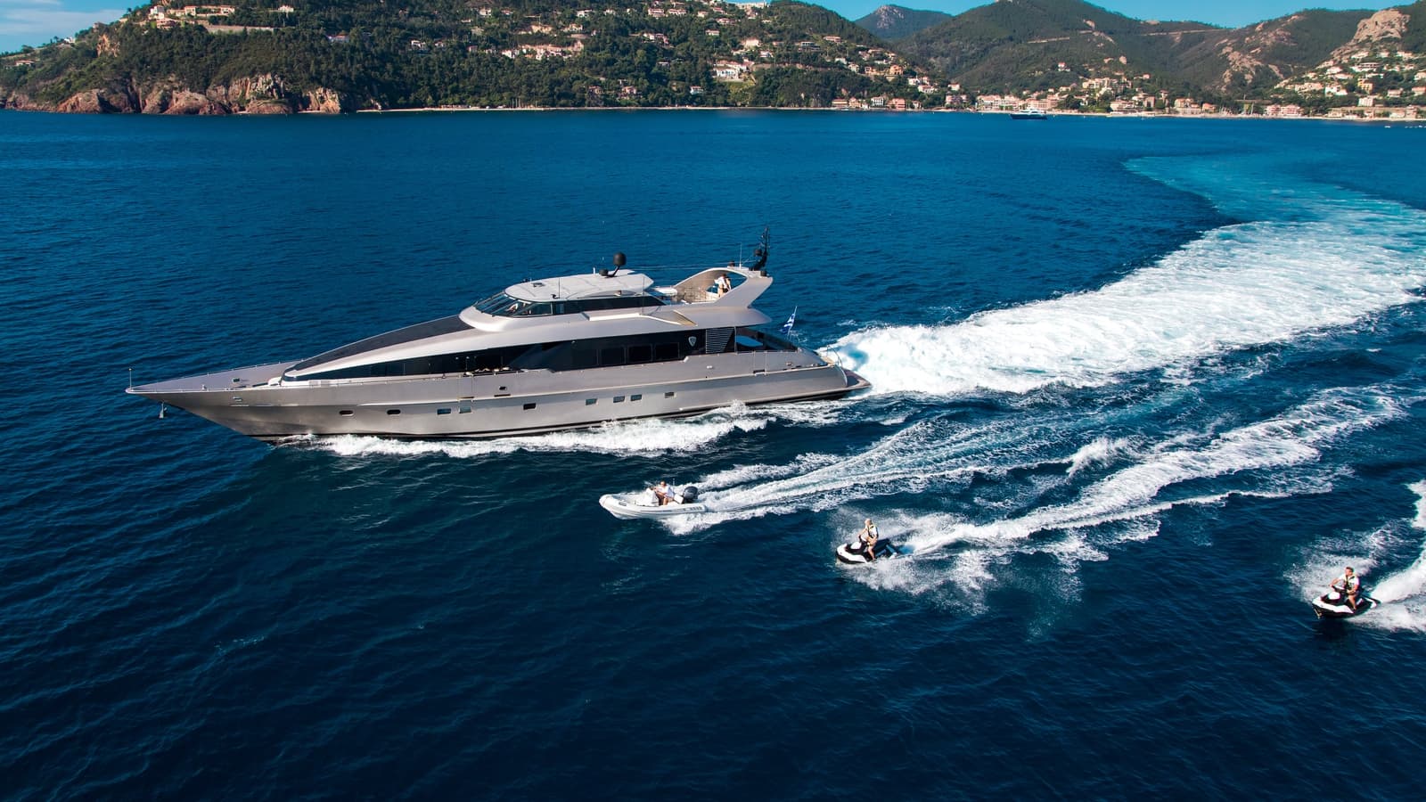 PANDION - aerial | Drivas Yachts