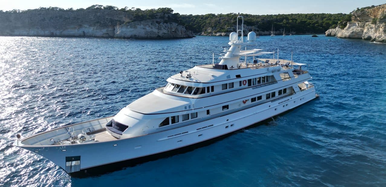 GENESIA - aerial | Drivas Yachts