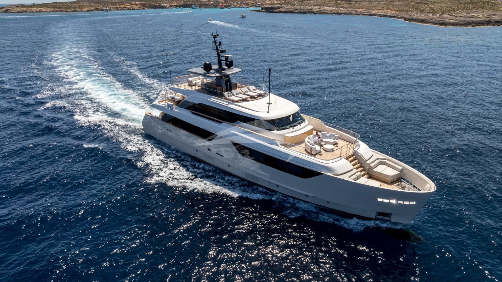 UNIQUE S - aerial | Drivas Yachts