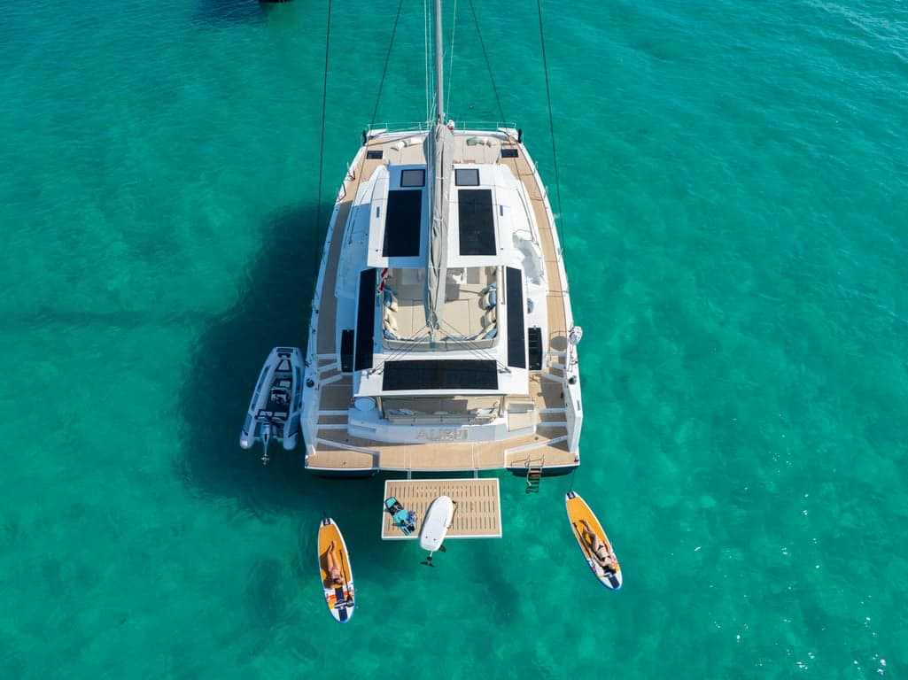 ALISEI - aerial | Drivas Yachts