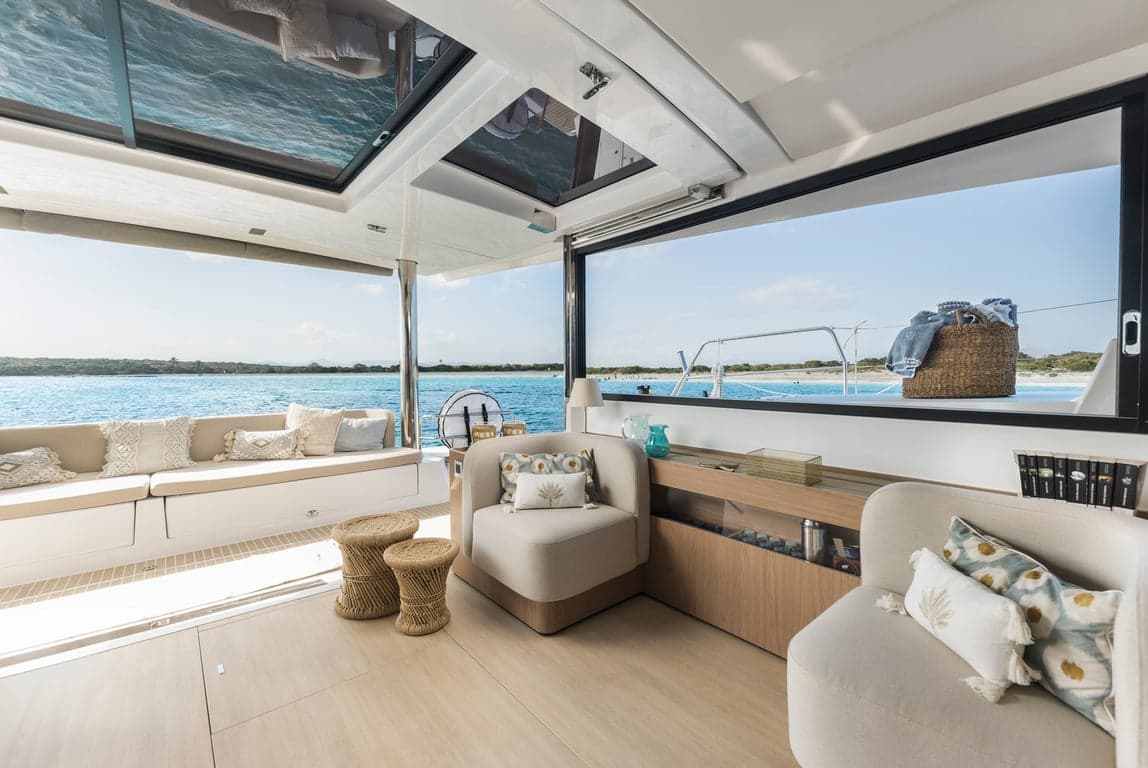 ALISEI - saloon upper | Drivas Yachts