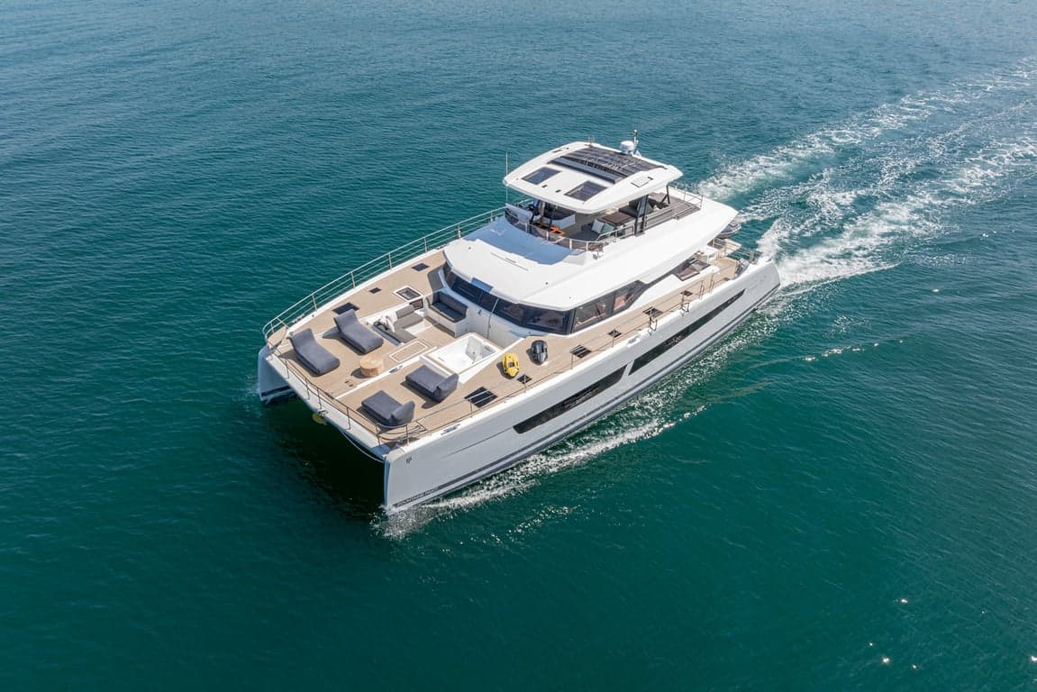 CORE - aerial | Drivas Yachts