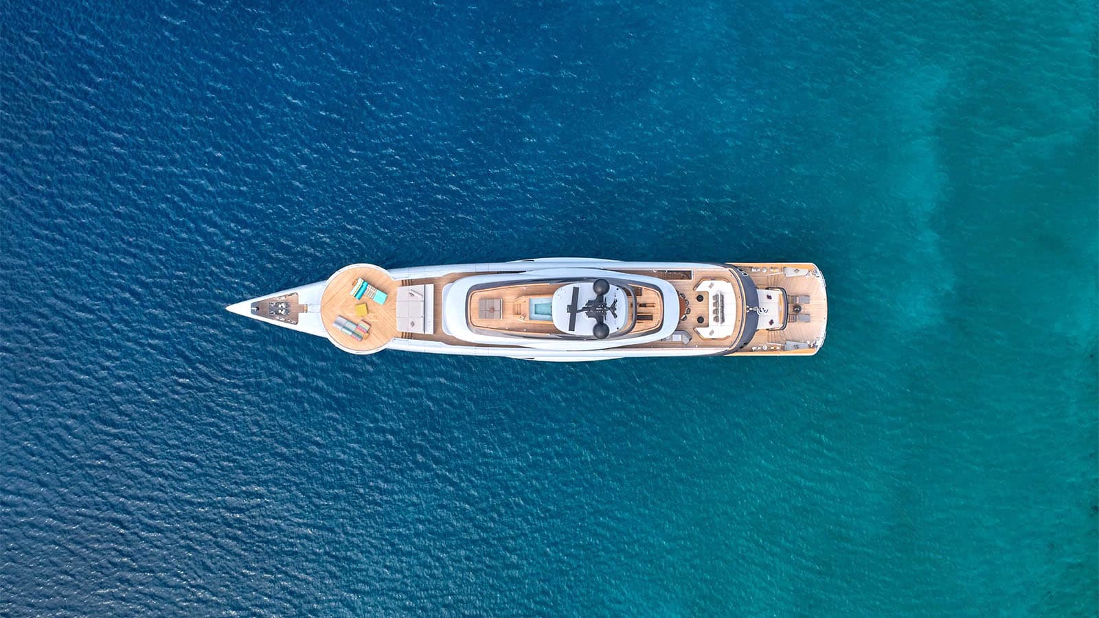 GECO - aerial | Drivas Yachts