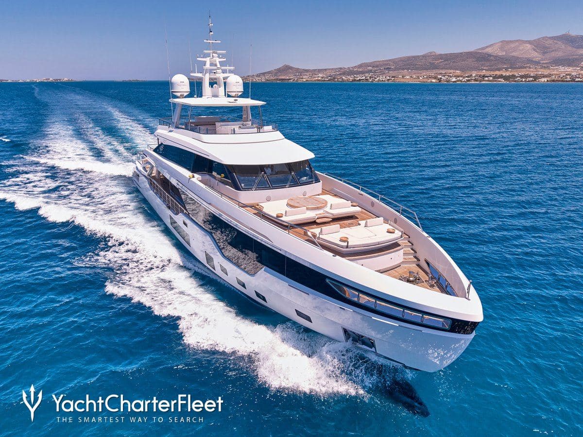 Motor yacht VOLO MARE 38.2m by Azimut — aerial view