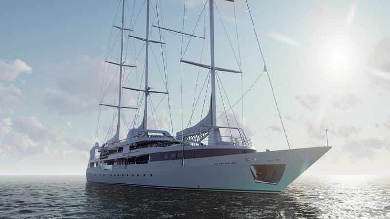 LE PONANT - ext port | Drivas Yachts