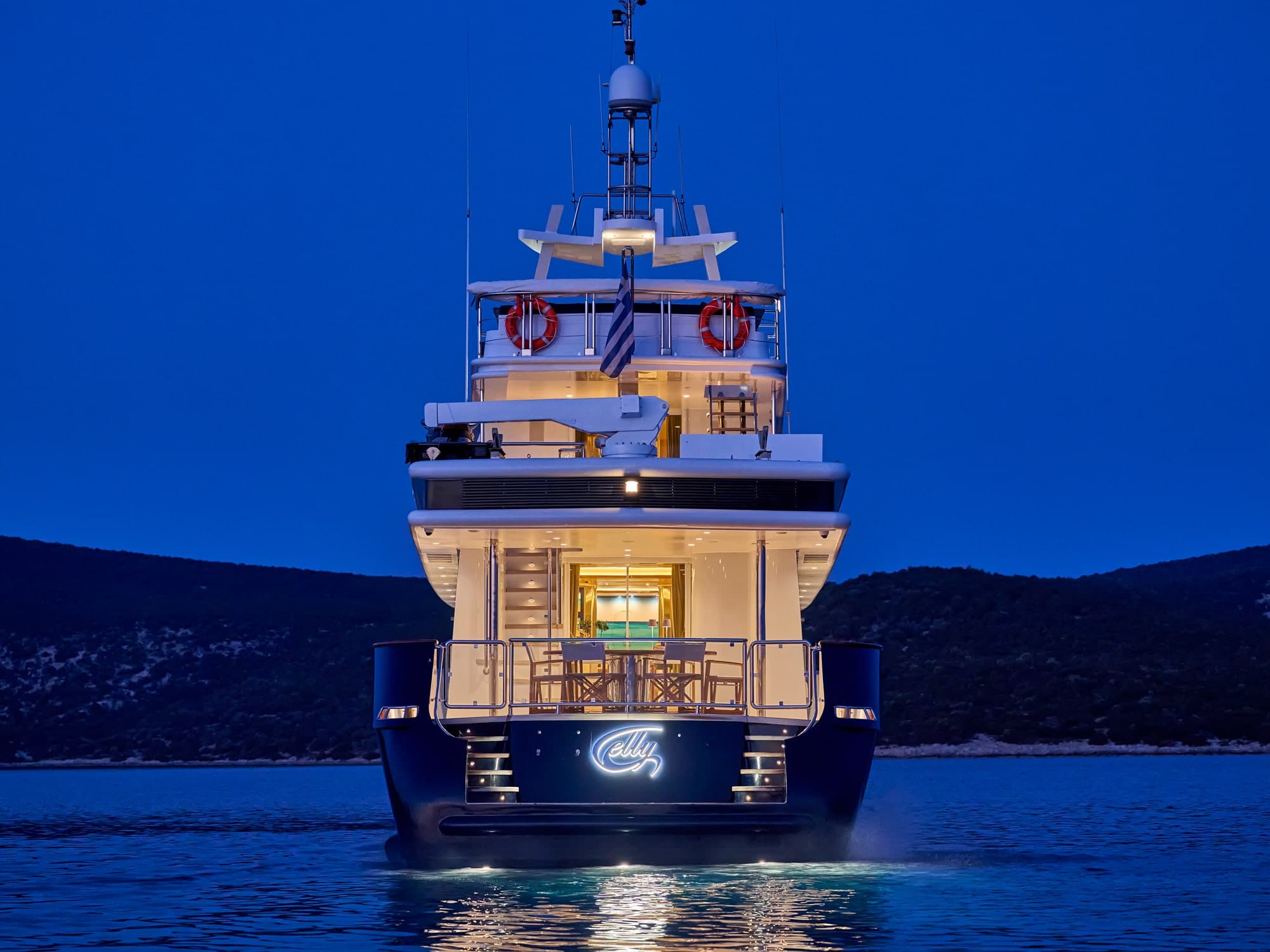 GELLY - ext stern | Drivas Yachts