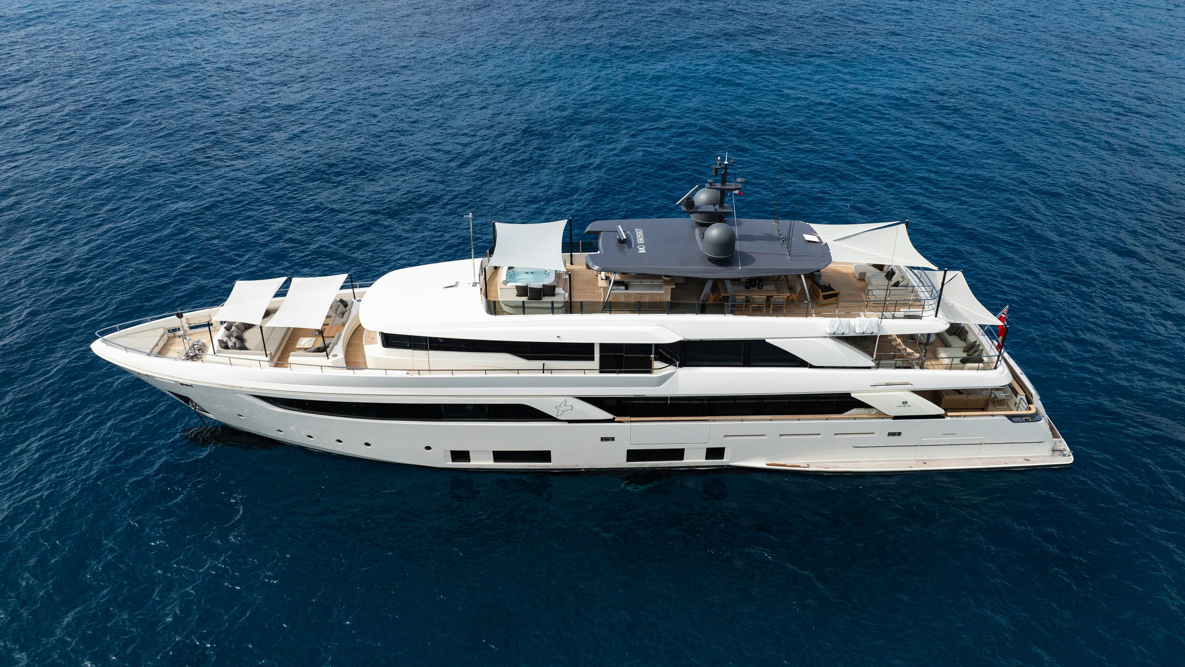 PALOMA - aerial | Drivas Yachts