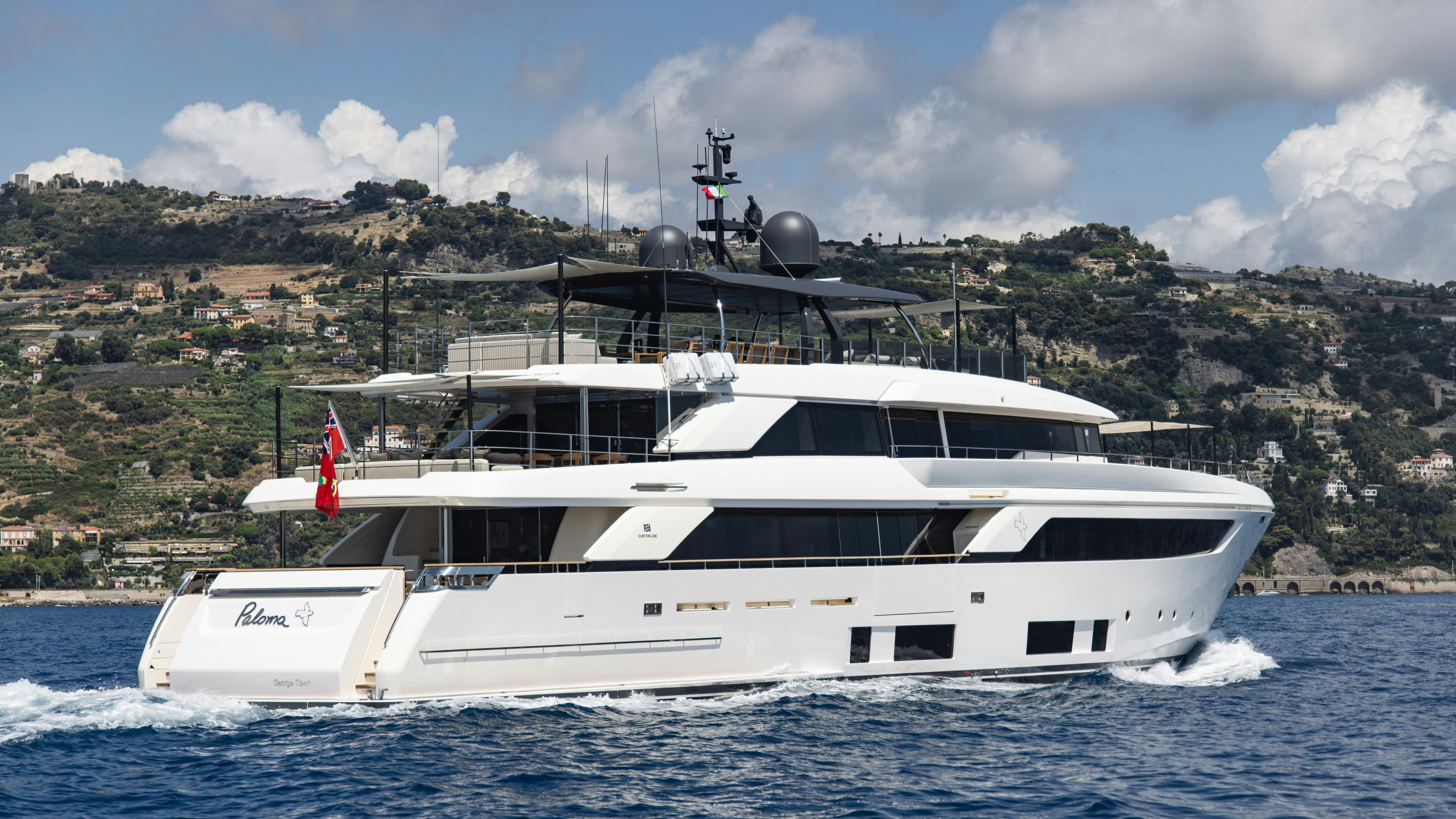 PALOMA - ext stbd | Drivas Yachts