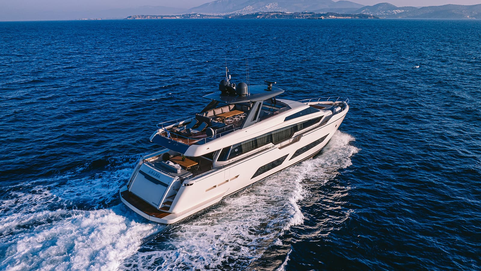 ANASSA A - aerial | Drivas Yachts