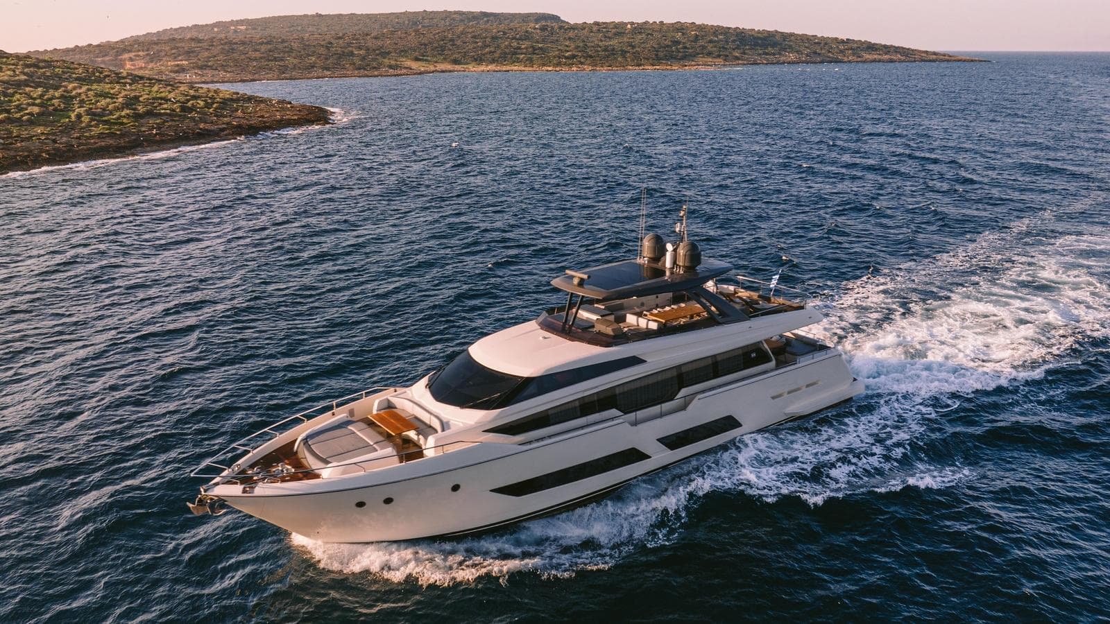 ANASSA A - aerial | Drivas Yachts