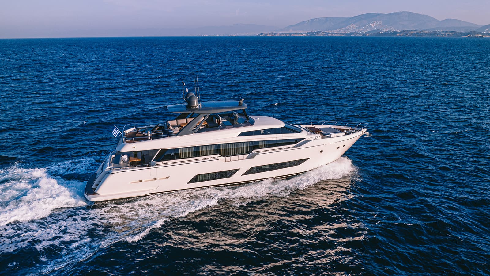 ANASSA A - ext running | Drivas Yachts