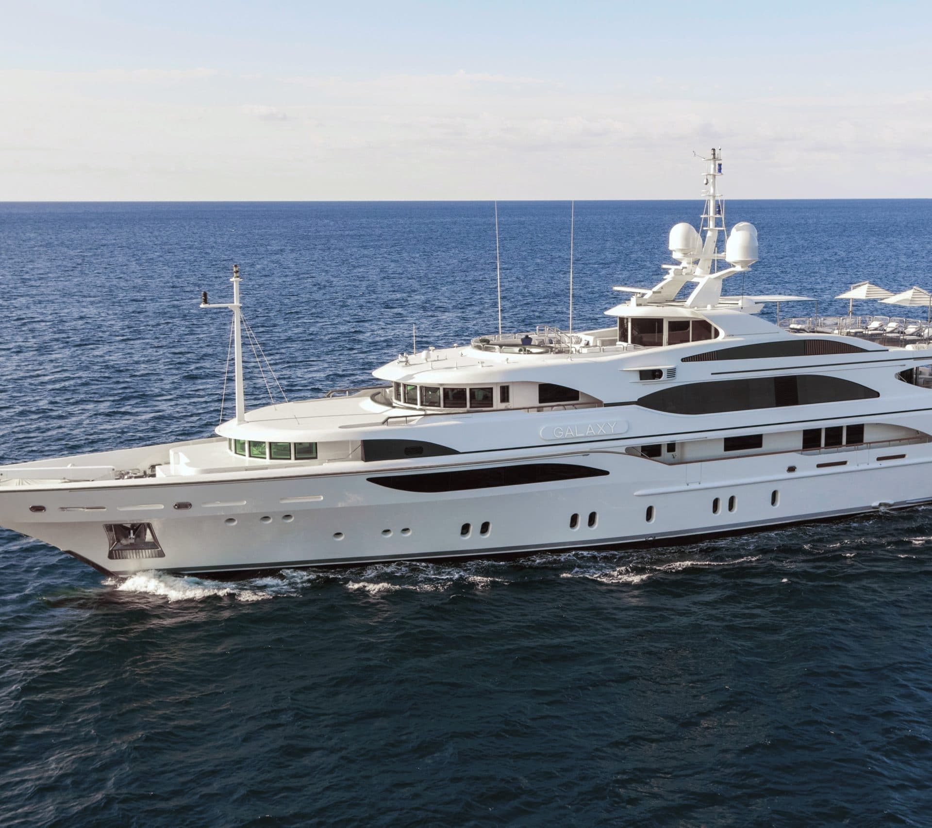 GALAXY - ext stbd | Drivas Yachts