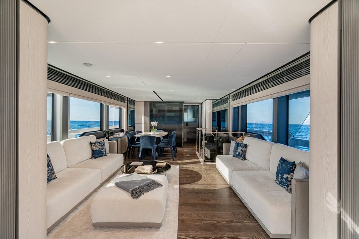 TRILOGY - saloon upper | Drivas Yachts