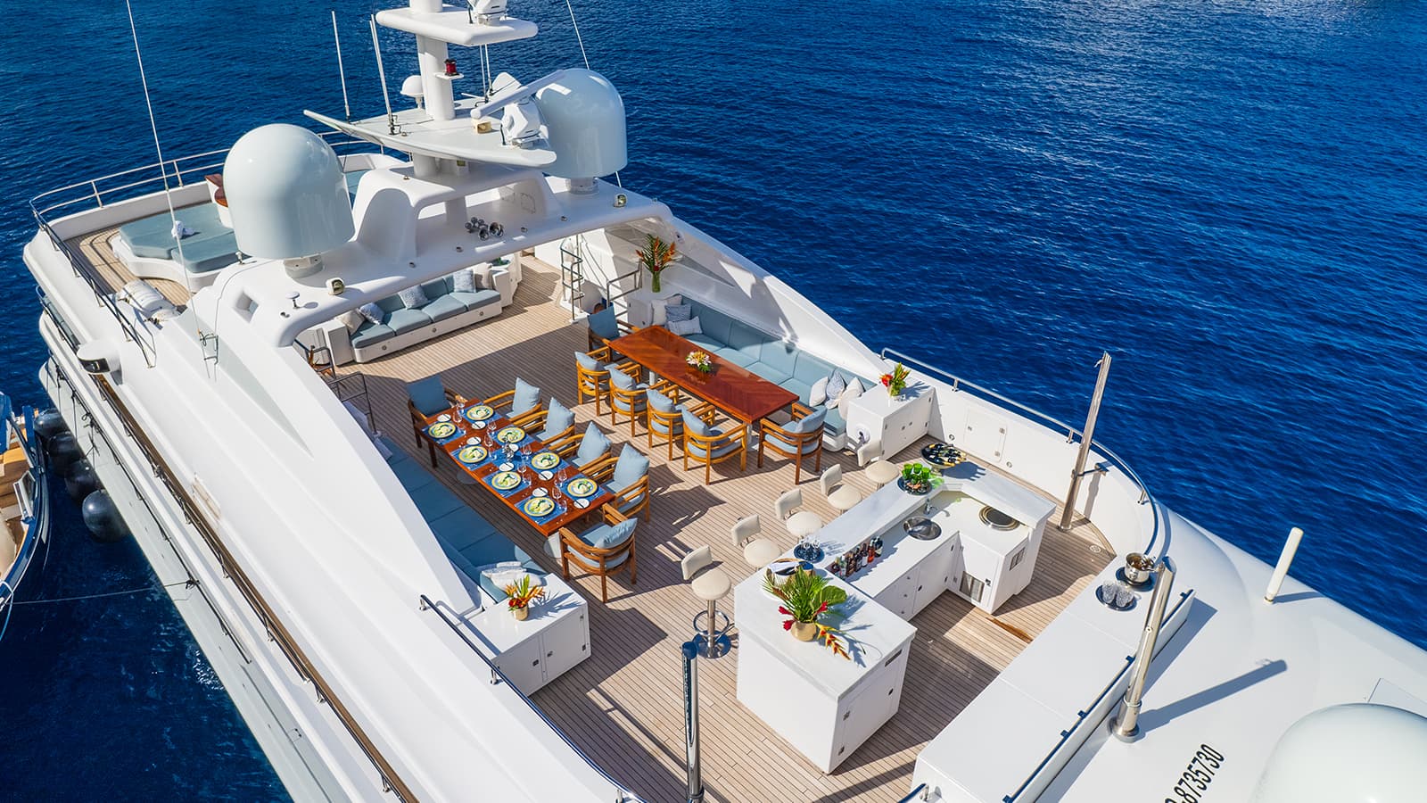 OCEANOS - aerial | Drivas Yachts