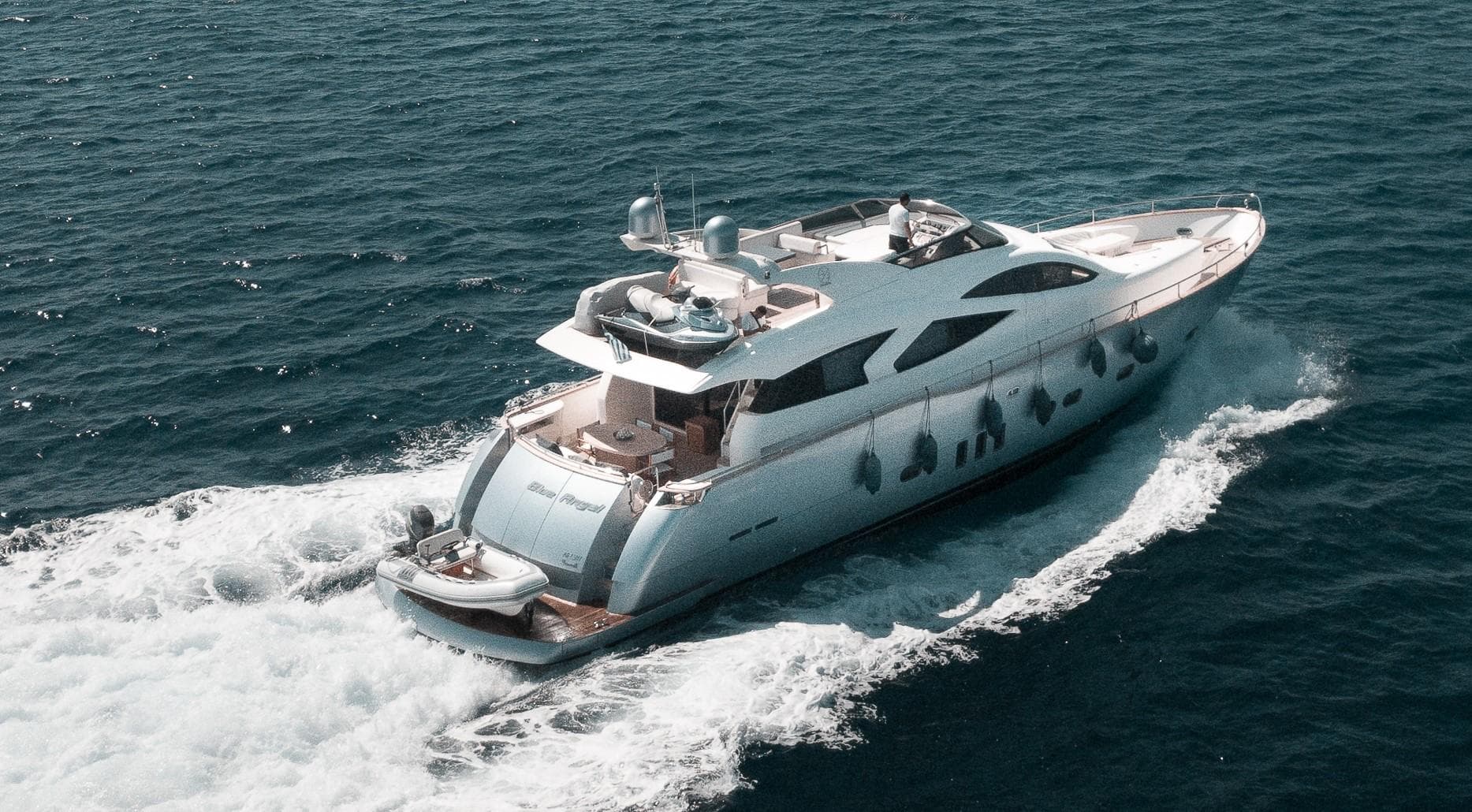 BLUE ANGEL - aerial | Drivas Yachts