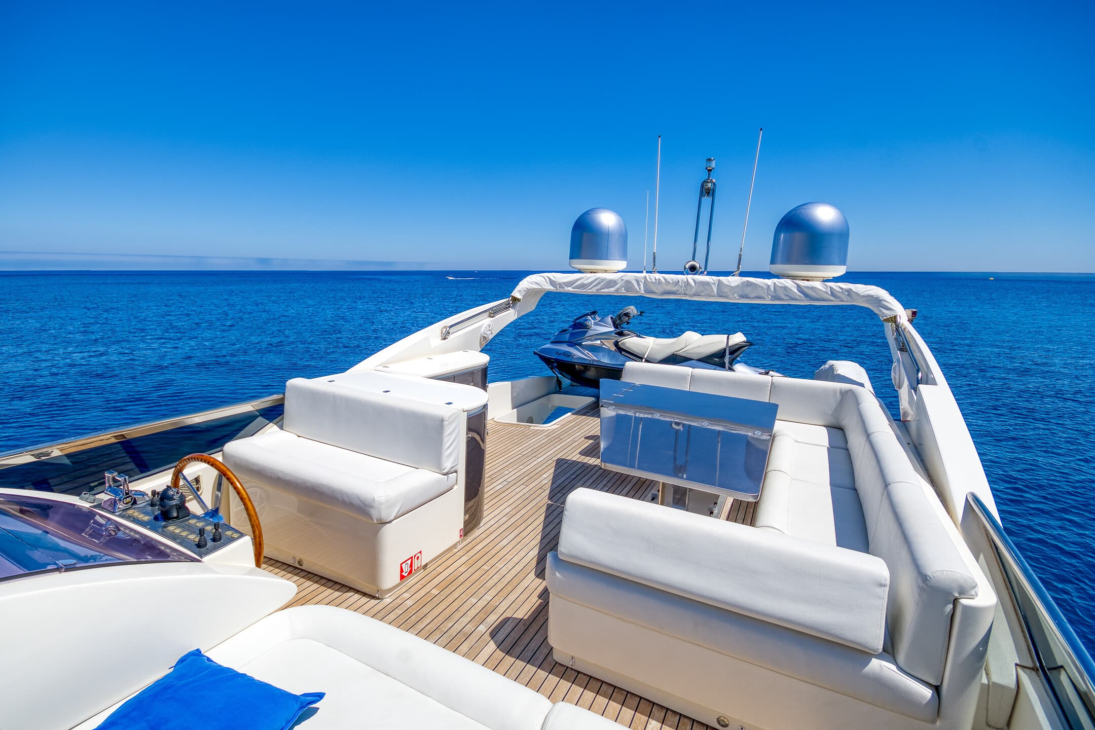 BLUE ANGEL - deck aft | Drivas Yachts