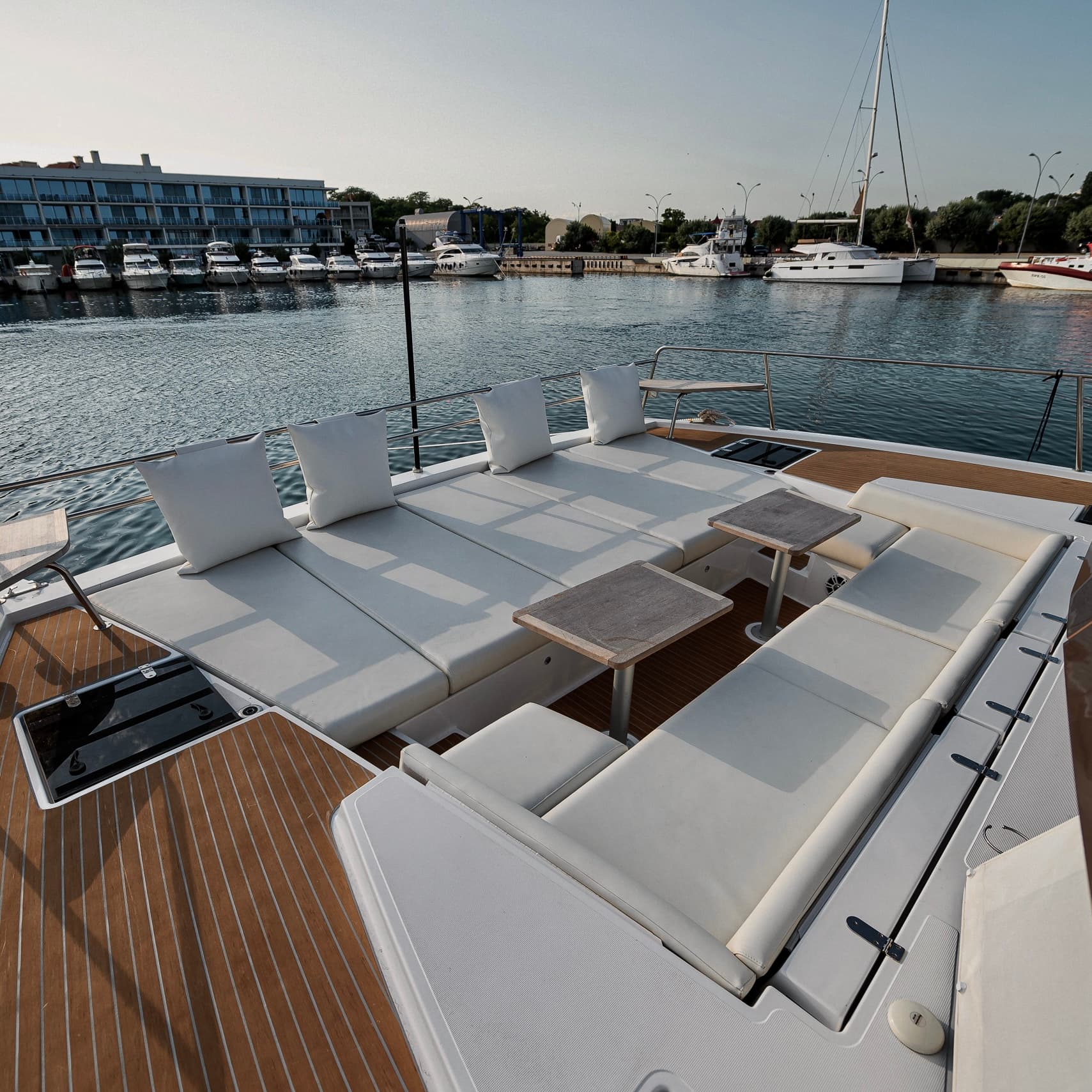 Motor yacht Selfish by Bali Catamarans — aft deck
