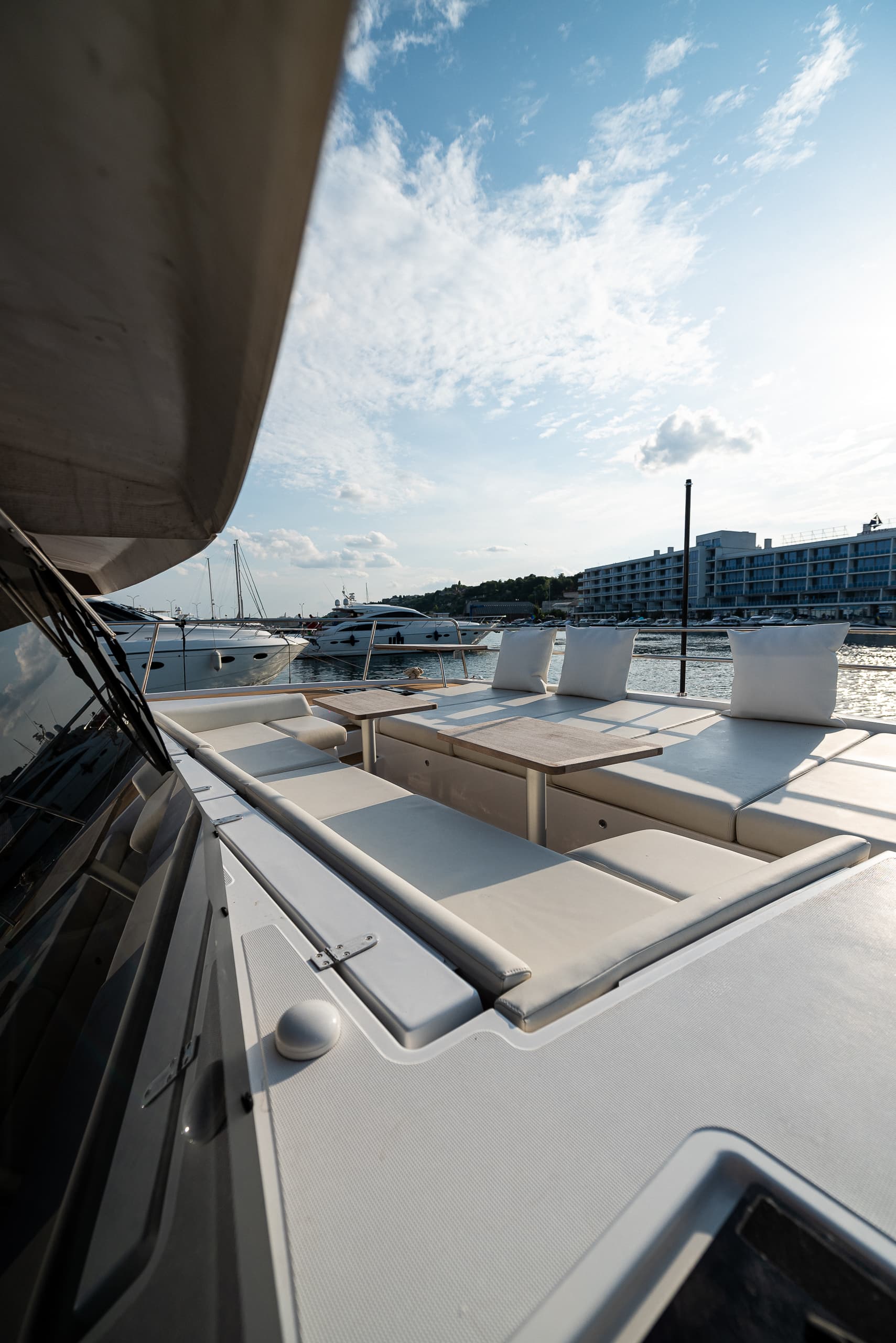Motor yacht Selfish by Bali Catamarans — aft deck