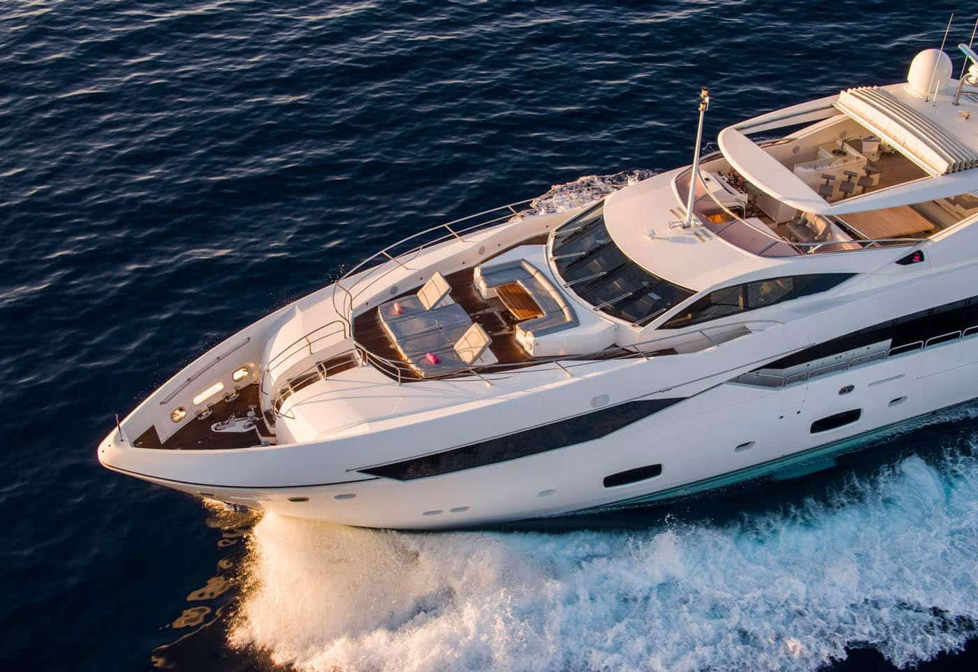 MAKANI II - aerial | Drivas Yachts
