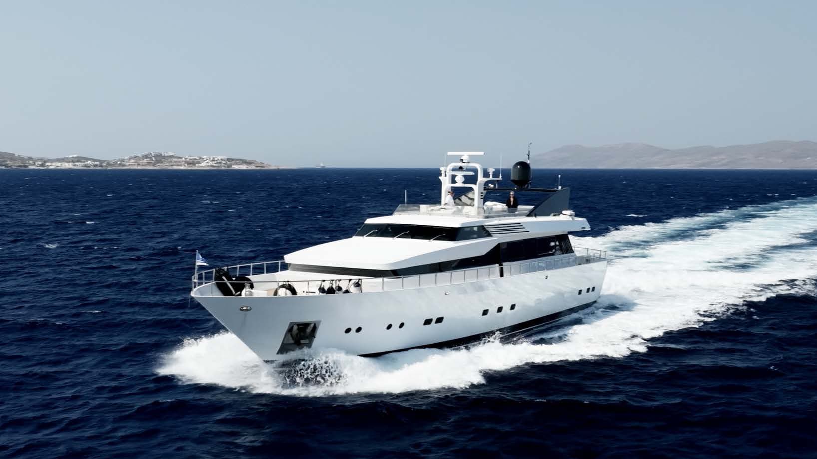 REGINA K - aerial | Drivas Yachts