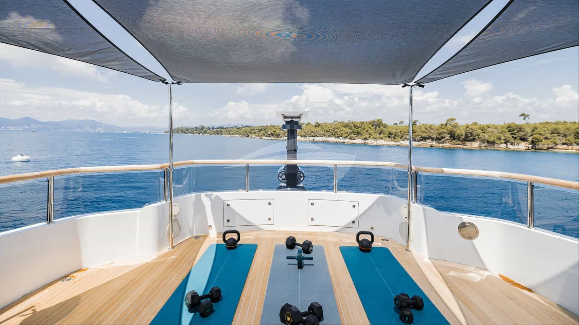 ADVA - deck aft | Drivas Yachts