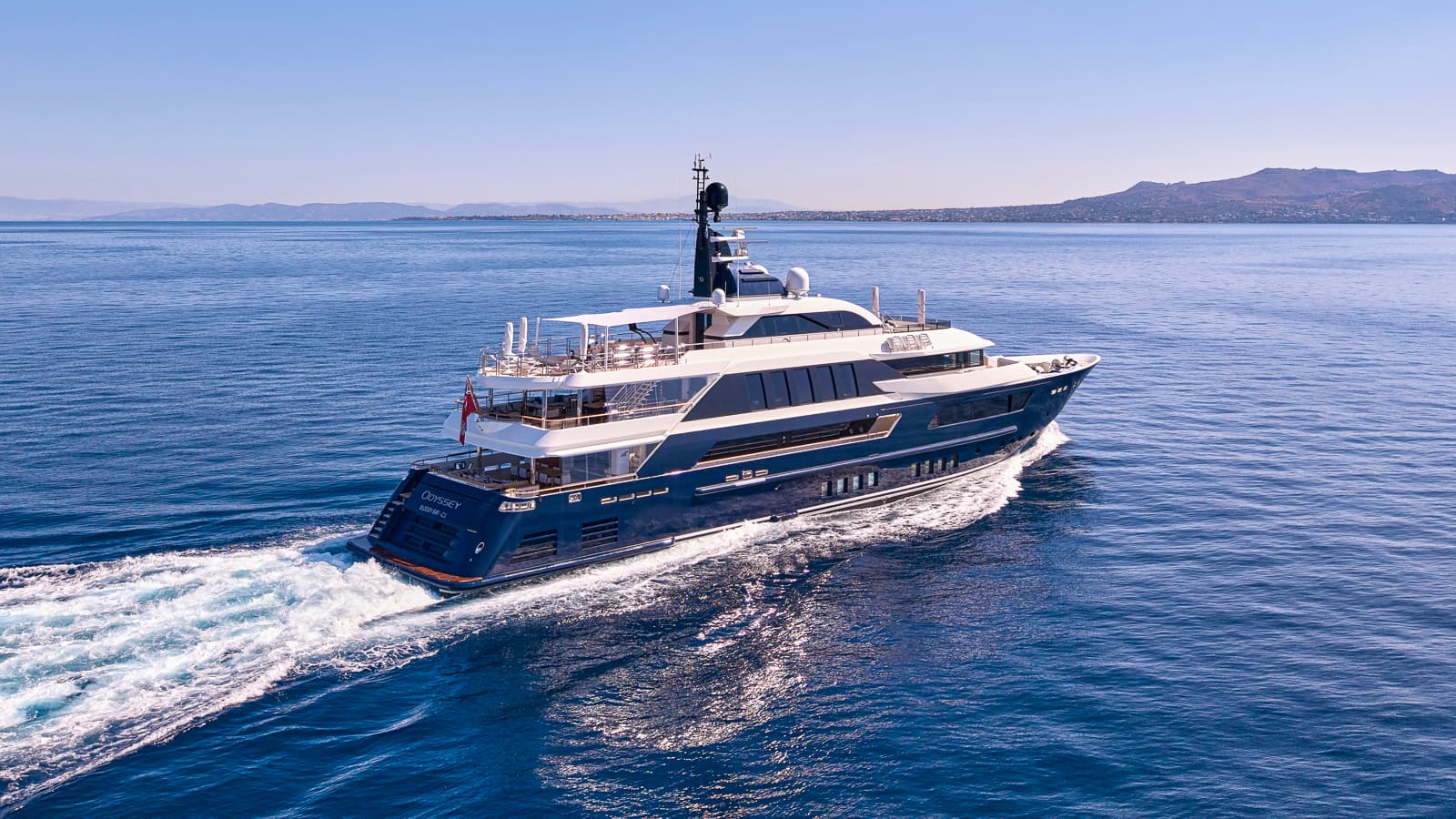 ODYSSEY - aerial | Drivas Yachts
