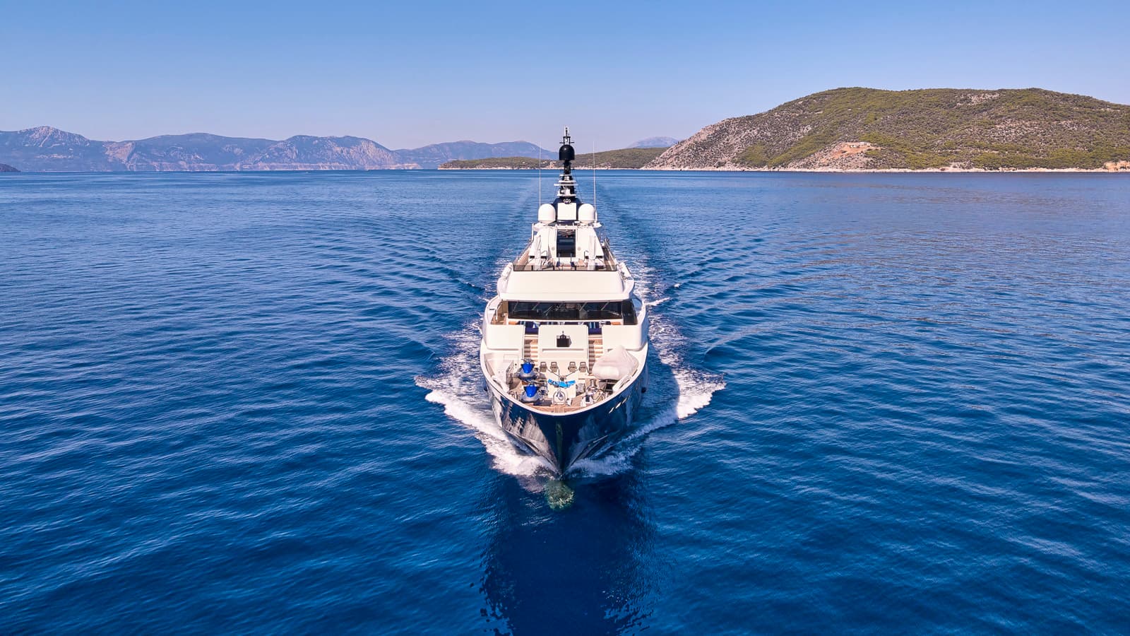 ODYSSEY - aerial | Drivas Yachts