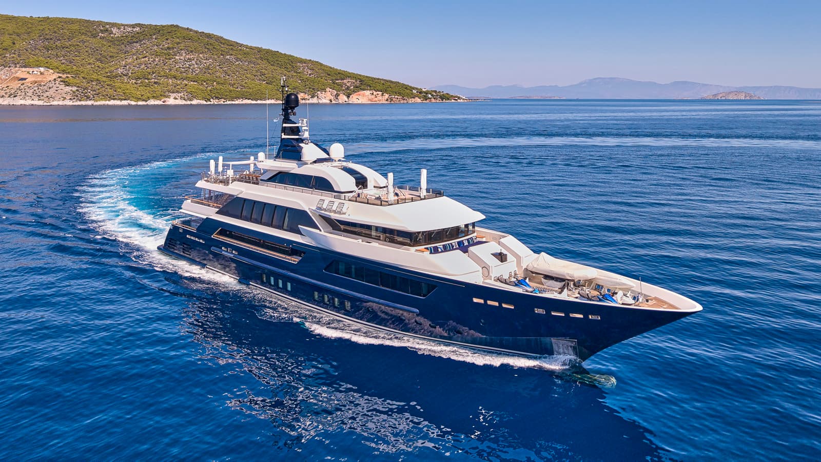 ODYSSEY - ext running | Drivas Yachts