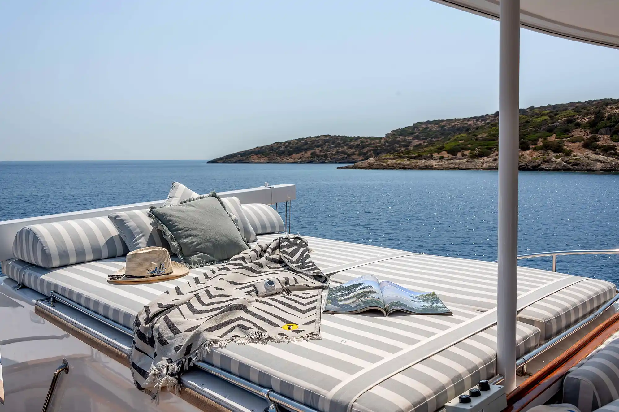 TAKA - deck fore | Drivas Yachts