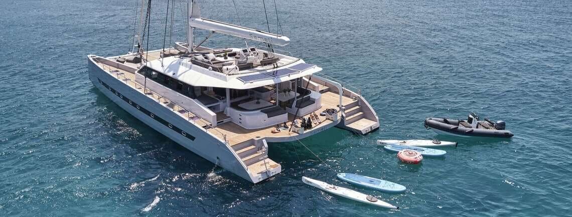 SAMELI - aerial | Drivas Yachts