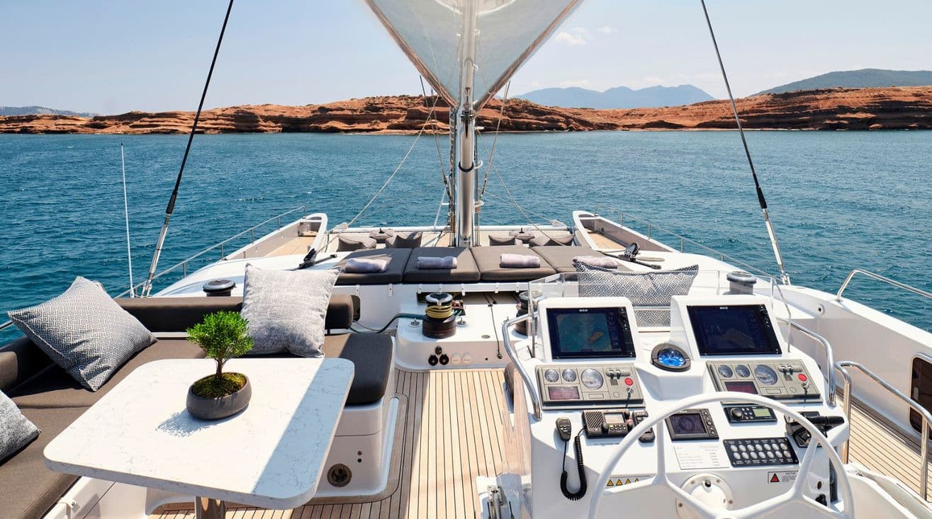 SAMELI - helm | Drivas Yachts