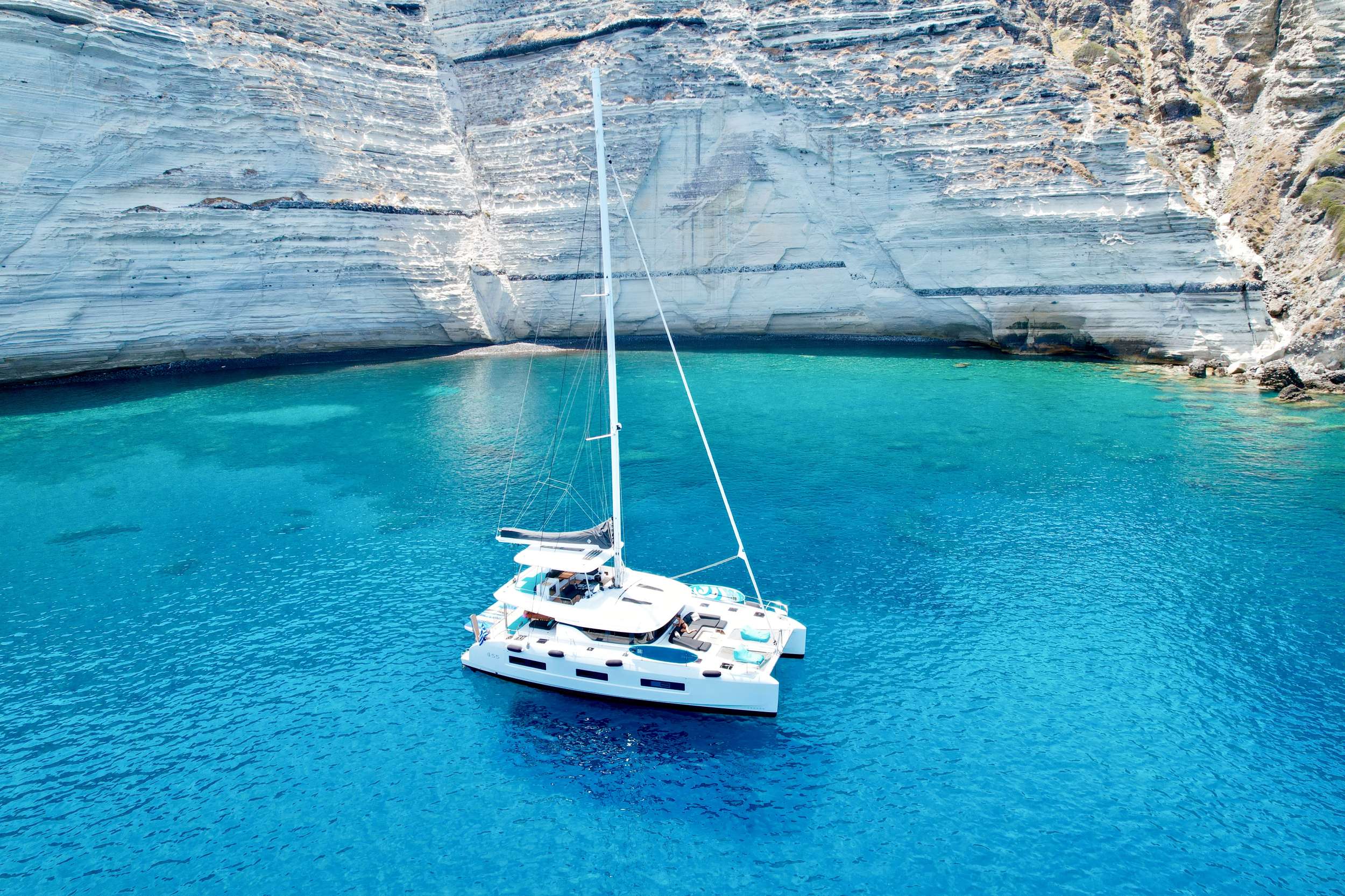 VERINA STAR - aerial | Drivas Yachts